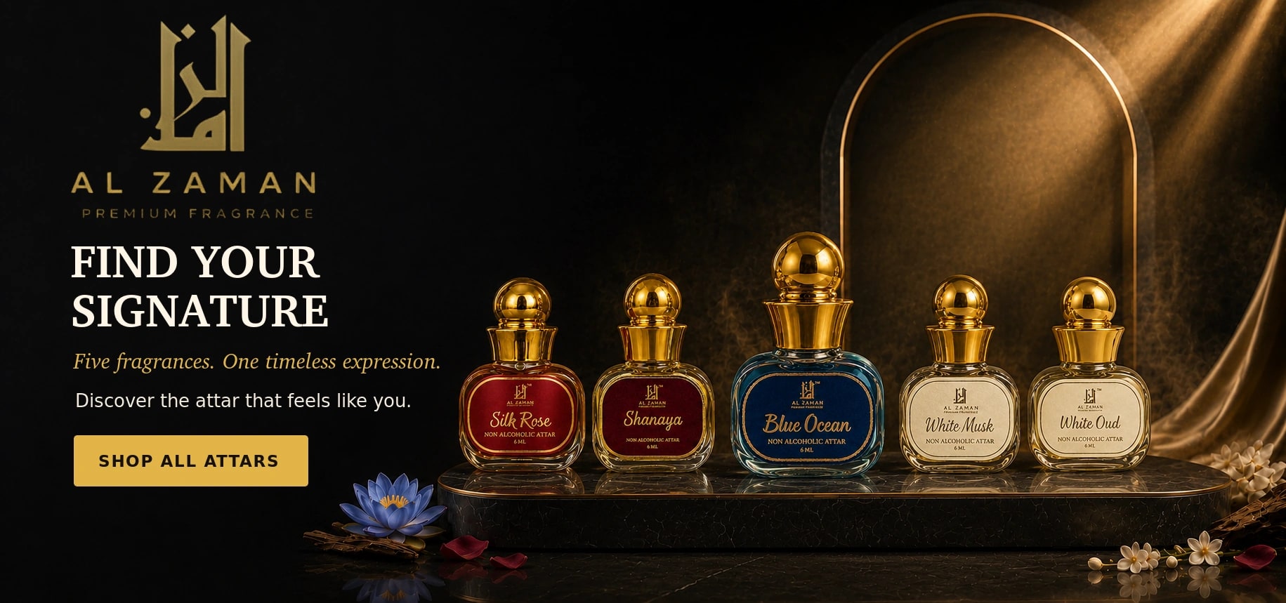 Find your signature AL ZAMAN attar
