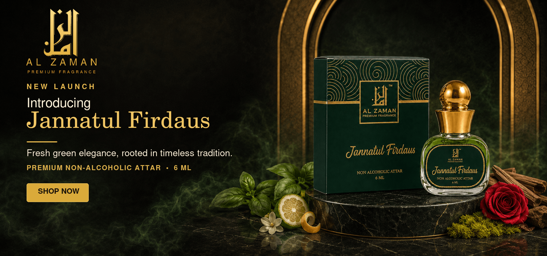 Introducing Jannatul Firdaus — AL ZAMAN 6 ml attar